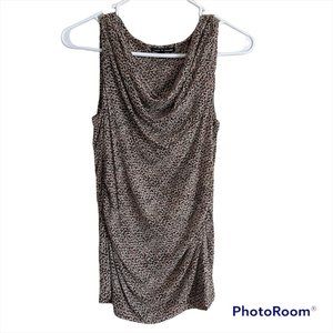 Cable & Gauge Leopard Tank Top, Medium